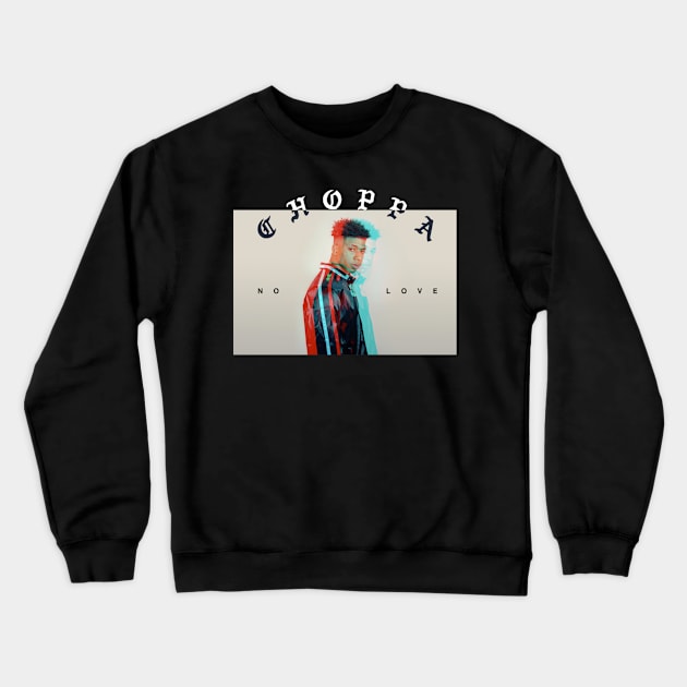 NLE Choppa Crewneck Sweatshirt by jhalfacrelange